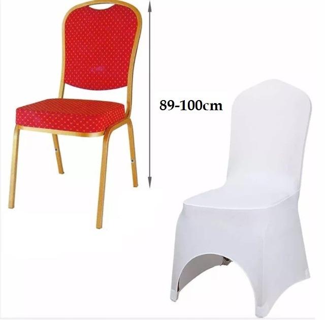 Banquet Chair Cover White Premium Top