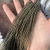 5 нитей, бусины из натуральной шпинели, темно-оливково-зеленые разделительные бусины, 2 мм, 3 мм для DIY ожерелья, браслета, аксессуаров для ножных браслетов, рукоделия, бисероплетения 38 см