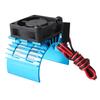 Metal 540 Brushless Motor Heatsink Part with Cooling Fan for 1/10 HSP RC Car