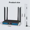 4G Metal Casing Wireless SIM Router with WiFi6 & Suction Cup Antenna for Home Use (UK/Europe) ED123