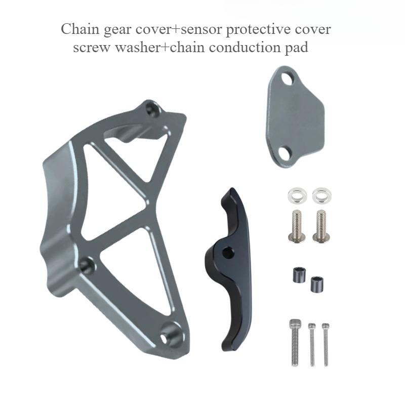 Motorcycle chain gear protection cover sensor protection cover decorative for KTM DUKE 790 890ADV R S 2018-