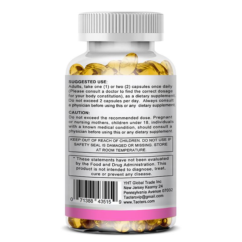 TAOTERS Collagen Capsules 3200mg - advanced antioxidant support - 120 Capsules