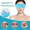 Summer Gel Bead Eye Mask: Hot & Cold Therapy for Sleep and Travel