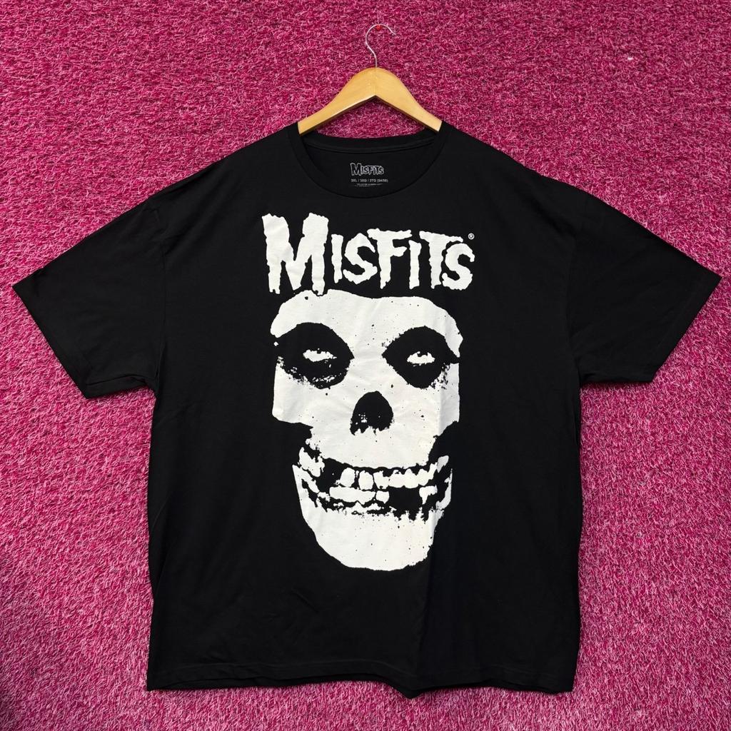 Футболка Misfits с большим лицом Алого Призрака Хоррор Панк 3XL