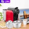 [DQ01] Reusable Refillable Coffee Capsule Filter Stainless Steel Crema Maker Cups Pod for Delta Q NDIQ7323 Lavazza Point DELTA Q