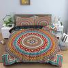 Mandala Duvet Cover Set Bohemian Bedding Set Soft Comforter Cover With 1/2pcs Pillow Shams Quilt Cover Bedroom King Queen Sizes