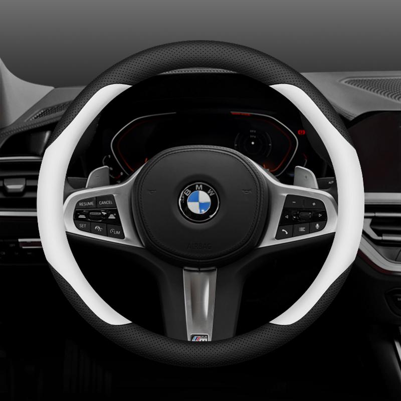 Кожаный чехол на руль автомобиля для BMW G60 X1 U11 X5 G05 X2 G20 Ix1 X6 X2 U10 X3 G45 I4 2023 2024 2025 2026 Аксессуары