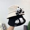 Fashion Cartoon Cute Panda Fisherman Hat Ins Niche Bucket Hat Basin Hat Female