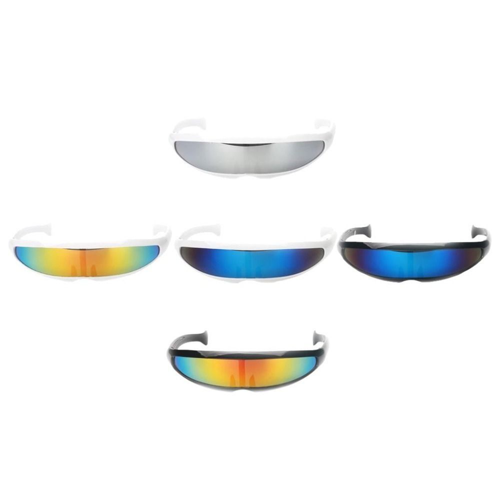 Cycling UV Sandproof Laser Eyeglasses Bike Eyewear Cyclops Visor Sunglasses Motorcycle Glasses