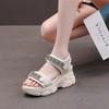 Summer 2025 Outdoor Footwear Platform Women's Shoes Sandals For Woman Beach Sandal Comfortable And Low Price Comfort Shoe F H