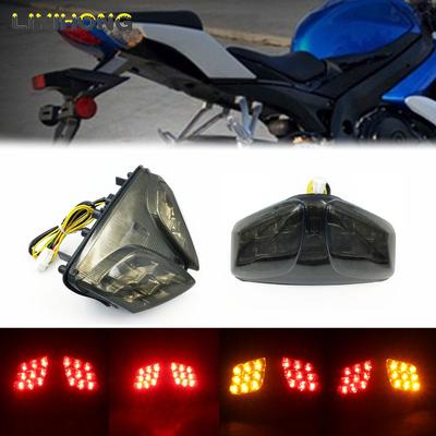 Для Suzuki 2008 - GSXR600 GSX-R750 Светодиодный задний фонарь указатель поворота 2009 - 2016 GSXR1000 Задний фонарь GSXR 600 750 1000
