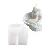 DIY Shell Mermaid Candle Silicone Mold Unique Shell Mermaid Candles Making Mold Easy To Clean Silicone Accessory Mold