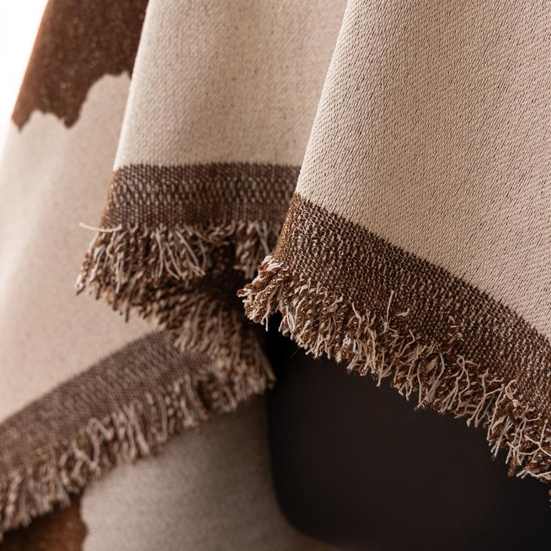 Новый чехол для дивана из шенилла, антицарапающий одеяло из белого и серого дерева, полотенце для дивана, декор для гостиной, гобеленовый чехол для дивана