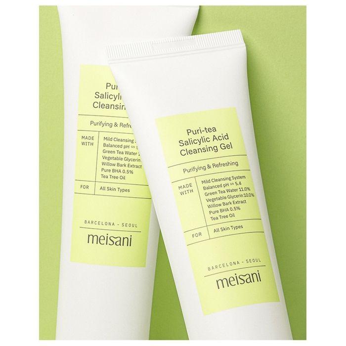 Soin nettoyant - Meisani - Tea - 150 ml - Pour tous types de peau - Mixte