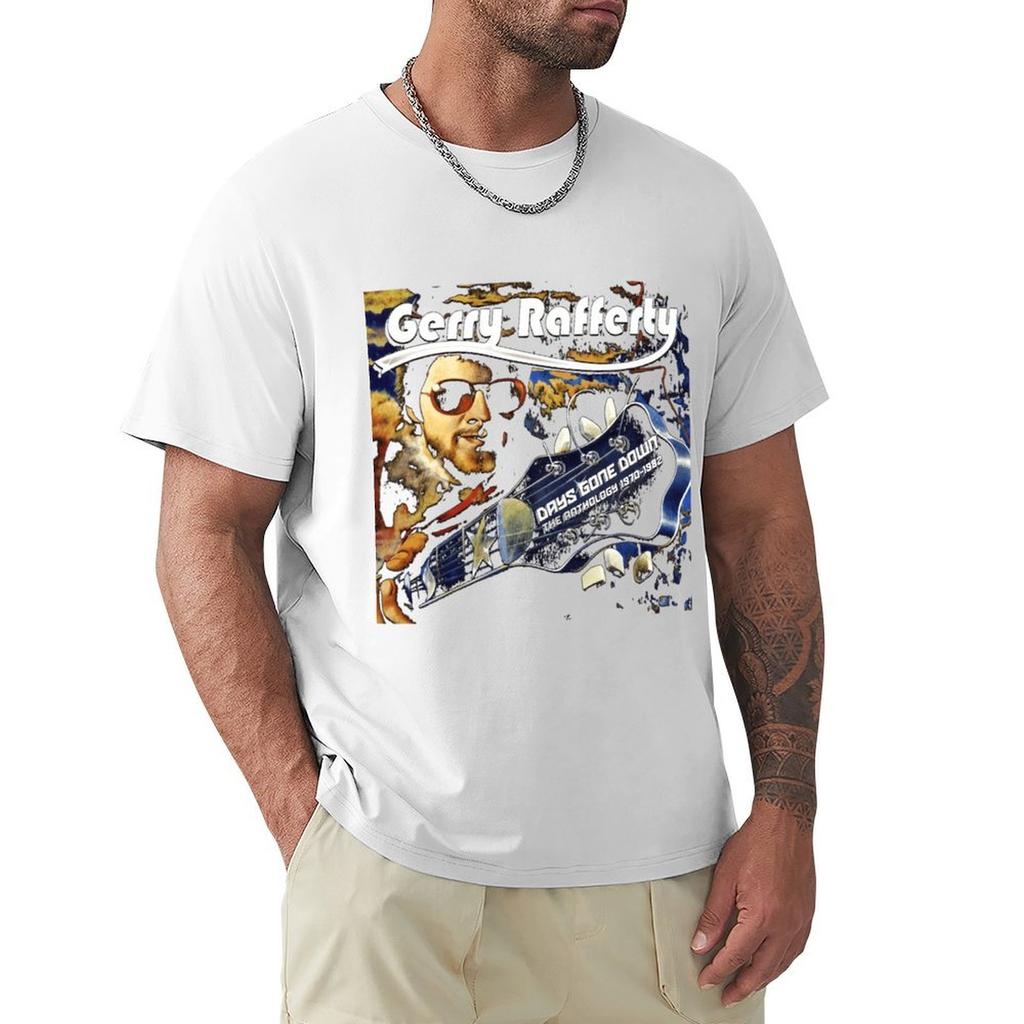 Gerry Rafferty Days Gone Down TShirt Plus Size Gym Sports TShirt