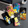 Soft Cover for Apple iPhone 17 Pro XS Max Air 6 7 8 Plus 5 + SE 2022 SE2 16E Casing Phone Case Barts Cartoon S-Simpsons