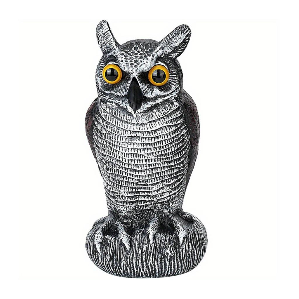 Реалистичное пугало в виде совы для сада и балкона, отпугивает птиц и мышей, приманка в виде совы отпугивает птиц