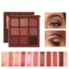 9 Color Eyeshadow Palette, Shimmer and Matte Finish, Long-Lasting, Highly Pigmented Eye Makeup