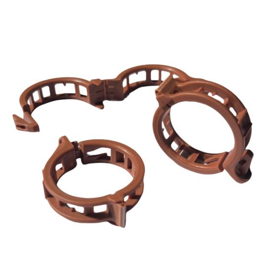 Зажимы для вьющихся растений. Прочные пластиковые зажимы для растений. Зажим для поддержки садовой лозы. Многофункциональный держатель растений для фиксации стебля виноградной лозы.