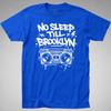 NO SLEEP TILL BROOKLYN Футболка хип-хоп 80-х классический рэп ретро бумбокс городской pauls