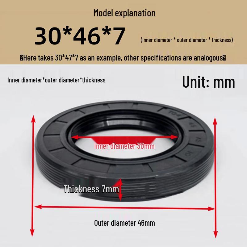 ZOCI Nitrile Rubber Rotary Shaft Oil Seal