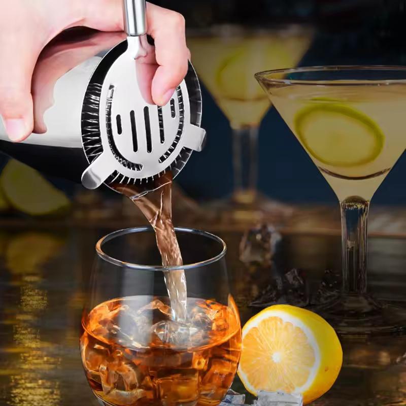 550ml Stainless Steel Cocktail Shaker Mixer Wine Martini Shaker Wine Shaker Boston Bartender Drink Bar Accessories Tools