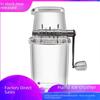 Compact Manual Ice Crusher and Smoothie Maker