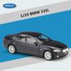 Welly 1/24 BMW 5 серии 535i Литой Модель Автомобиля Металлическая Литая Игрушечные Транспортные Средства Модель Автомобиля Высокая Симуляция Коллекция Детская Игрушка Подарки