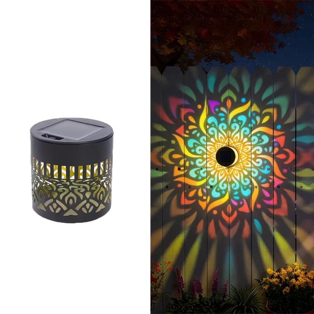 LED Garden Decorative Light Waterproof Fence Wall Light Solar Wall Lamp Pathway Landscape
