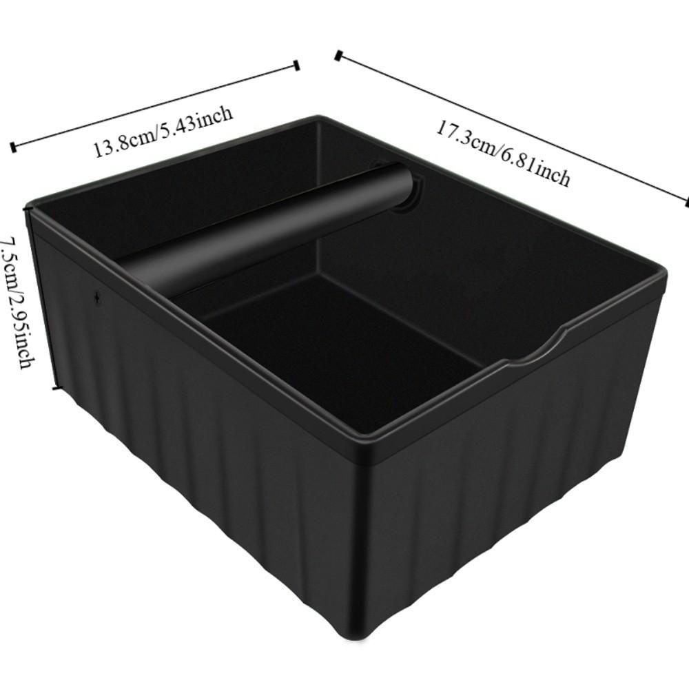 with Tapping Rod Coffee Knock Box Large Capacity Coffee Grind Waste Bin Baristas