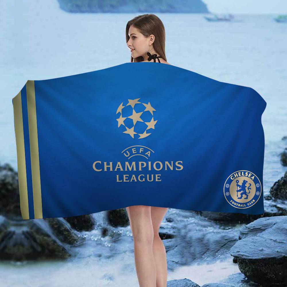 Модное пляжное полотенце C-Champions, разноцветные банные полотенца для девочки, из микрофибры, быстросохнущее, без песка, для пляжа, йоги, спа, спортзала, бассейна