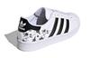 adidas Оригинальные SUPERSTAR Цветочные износостойкие низкие детские кеды для скейтбординга Белые Дети возрастом 3-7 лет FW0777