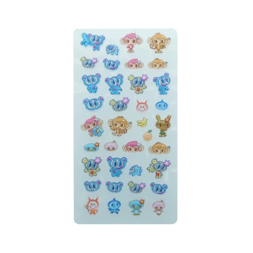 Sun-Star Stationery Bonbon Drop Stickers Narumiya [Set of 2] Angel Blue x Daisy Lovers, Mezzo Piano x Pomponette S8817464 S8817472