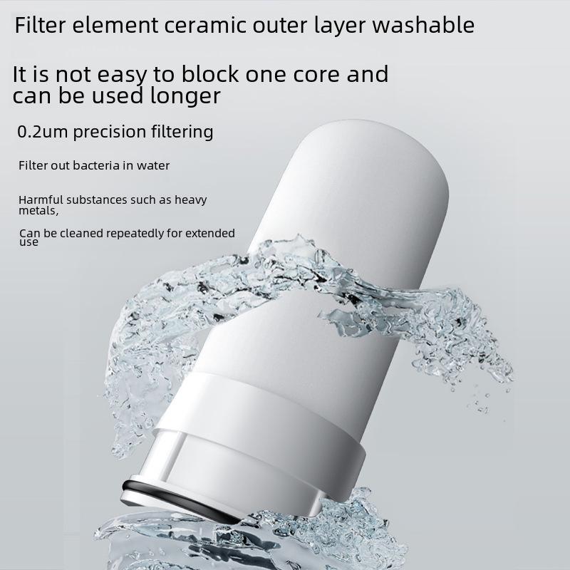 Очиститель воды для кухонного крана Фильтр для дехлорирования и защиты от брызг