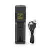 1 Комплект Зарядное устройство-адаптер с кабелем USB на Type C для 18650/26650/21700/16340/14500/18500/10400/16650