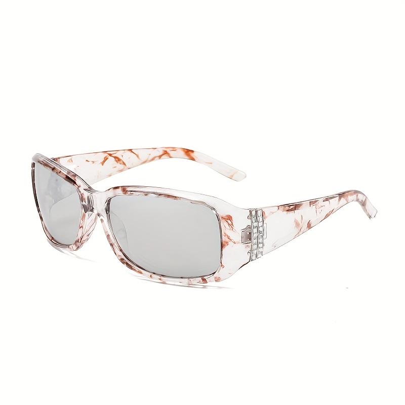 Солнцезащитные очки Y2k со стразами Женские Новая мода Зеркальные Уличные Очки Модный Дизайн Бренда Повседневный Декор Солнцезащитные Очки