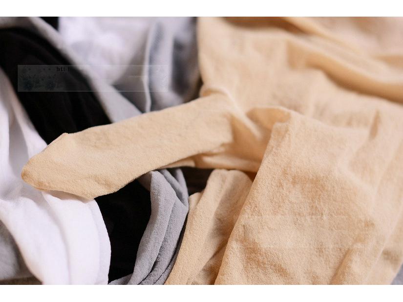 Мужские бесшовные колготки 360° с пятью пальцами - ультратонкие прозрачные дышащие носки средней высоты талии