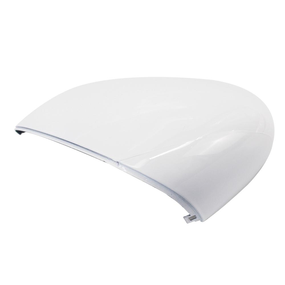 1Pcs Left/Right White Rearview Side View Mirror Replacement Cover Caps Case Shell For Ford For Fiesta 2008-2017 Car