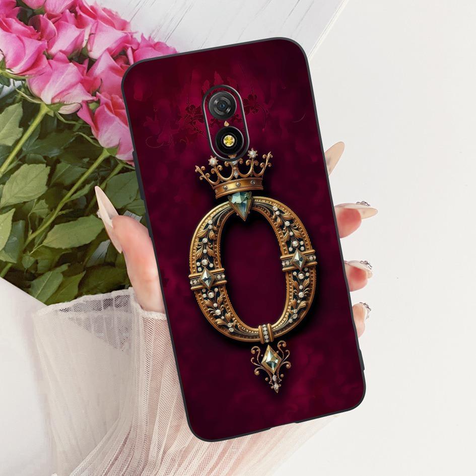 For Itel A16 Pro Case Retro A Z Initial Letters Silicone Shell Soft TPU Phone Cover For Itel A16 Plus A 16 A16Pro A16Plus Fundas