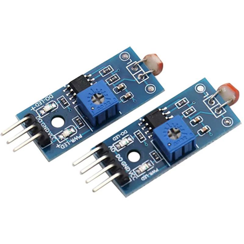 3 Pin/ 4 Pin Photoresistor Brightness Resistance Modules Digital Light Intensity Detection DIY Photosensitive Sensor Module