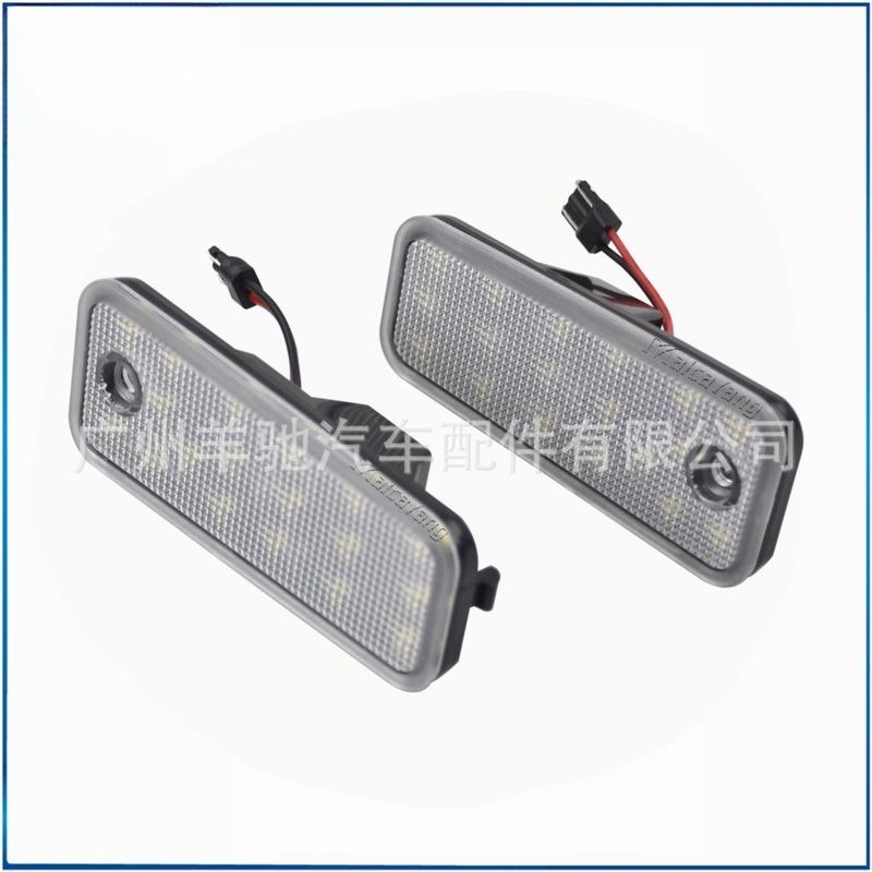 LED License Plate Light Compatible with Hyundai Santa Fe DM High Quality Car Accessories tallation Kit Easy DIY Fit