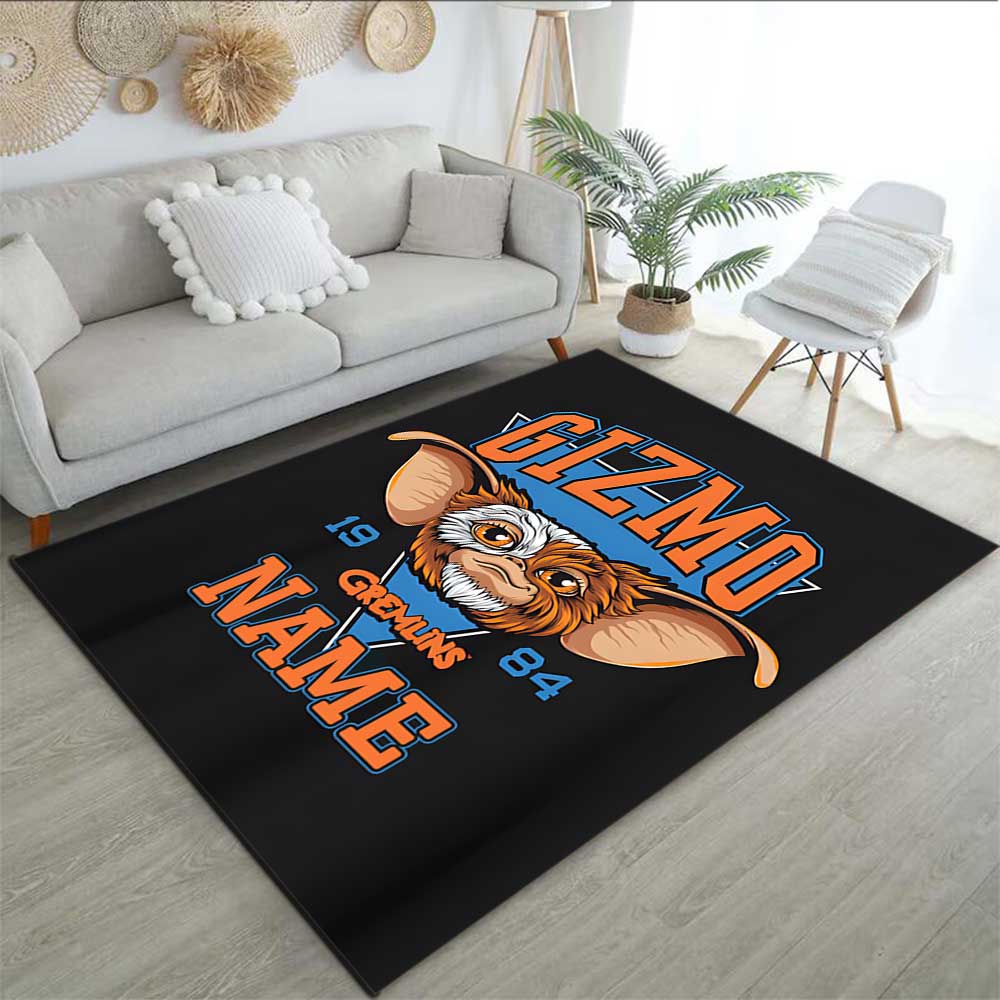 Warner Bros. Works (10) Customize your name rug, office chair cushion, home bedroom living room gift.
