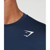 Gymshark Футболка с длинным рукавом Arrival Navy A2a1h Ubcy