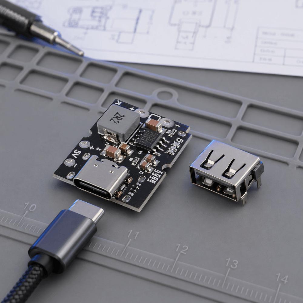 5V 2A 5V 3.1A Power Supply Module Type-C Connector USB Charging Board DIY Electronics