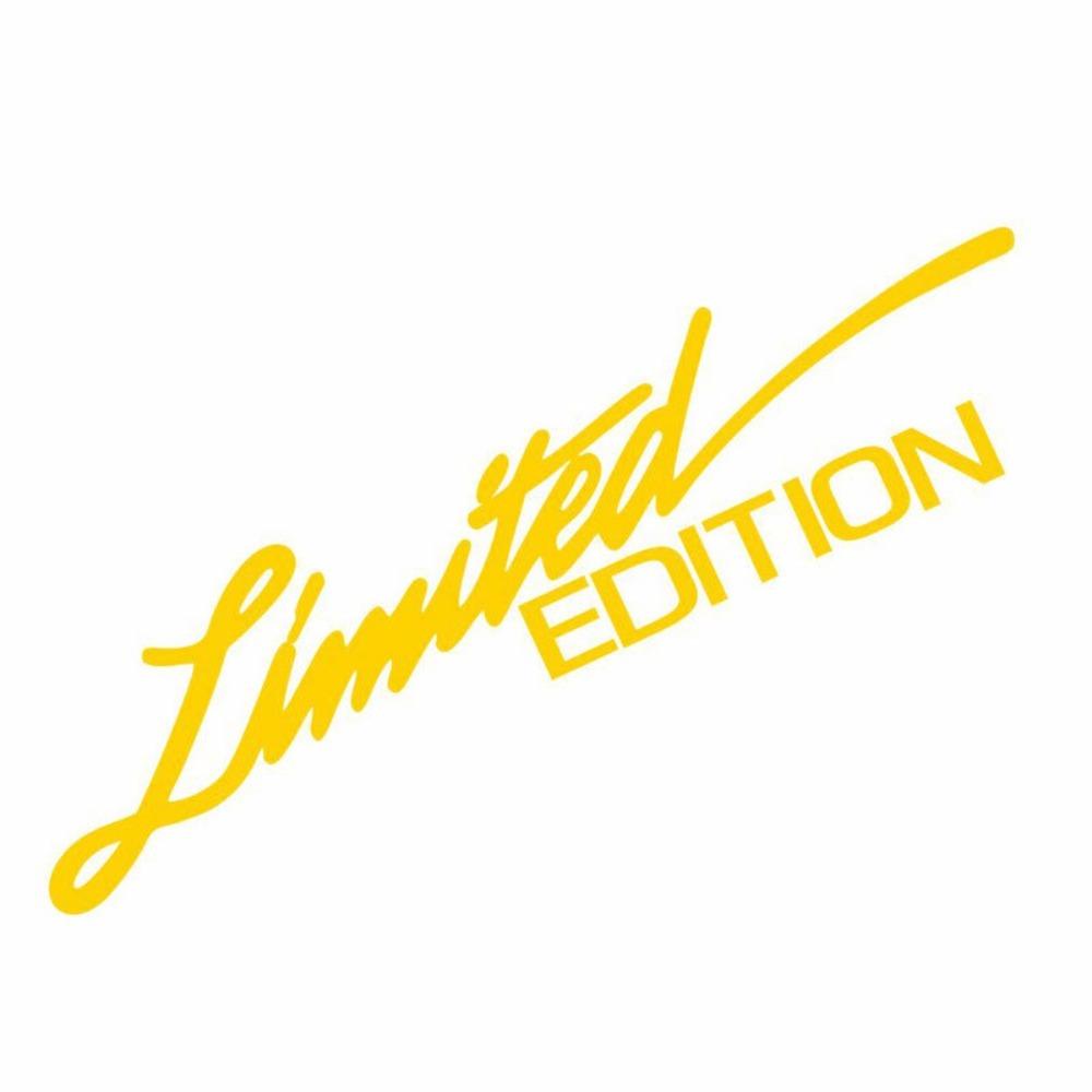 Decoration Car LIMITED EDITION Sticker Vinyl Car-styling Sticker New Reflective Laser Decal