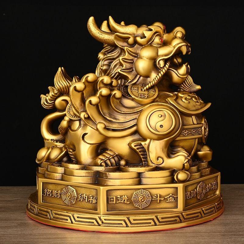 Zhaocai китайский фэншуй богатство привлекает Pi Xiu орнамент гостиная офис украшение магазин открытие подарок