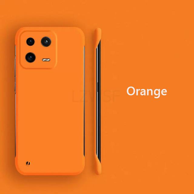 Безрамочный тонкий кожаный жесткий чехол из поликарбоната для Xiaomi 13 Pro Lite Xiaomi13 Pro Ultra 12X 12 Pro 12Pro противоударный чехол Fundas Coque