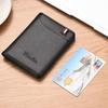 Slardar Ultra-Thin Men's Vertical Wallet: Mini Wallet for Driver's License, Student ID, Coins, and Cards.