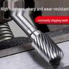 Tungsten Carbide Rotary File Set: Single & Double Cut Milling Cutter for Electric & Pneumatic Tools