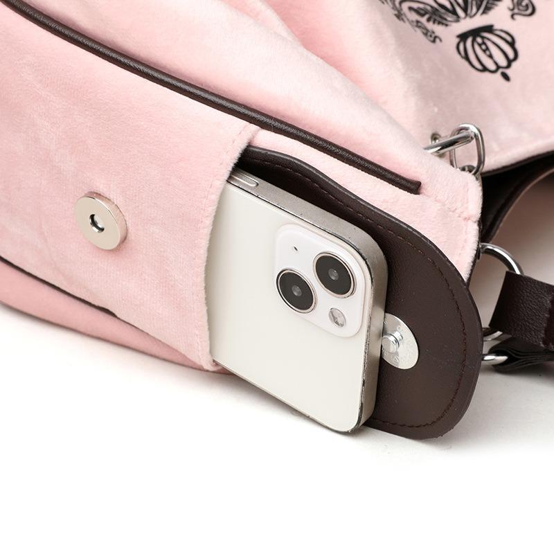 Винтажная художественная сумка-тоут с цепочкой большой вместимости, женская модная мягкая сумка кроссбоди в форме тыквы